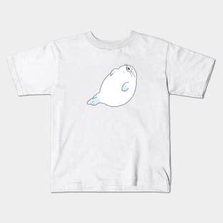 Adorable Seal Pup Sleeping Kids T-Shirt